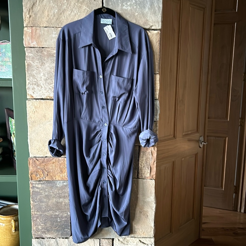 Ruched detail short dress. Brand new with tag
